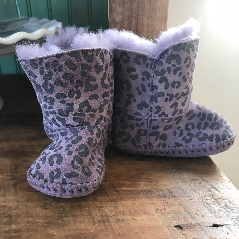 Baby Cheetah Print Uggs